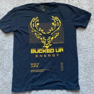 Bucked up fitted tee